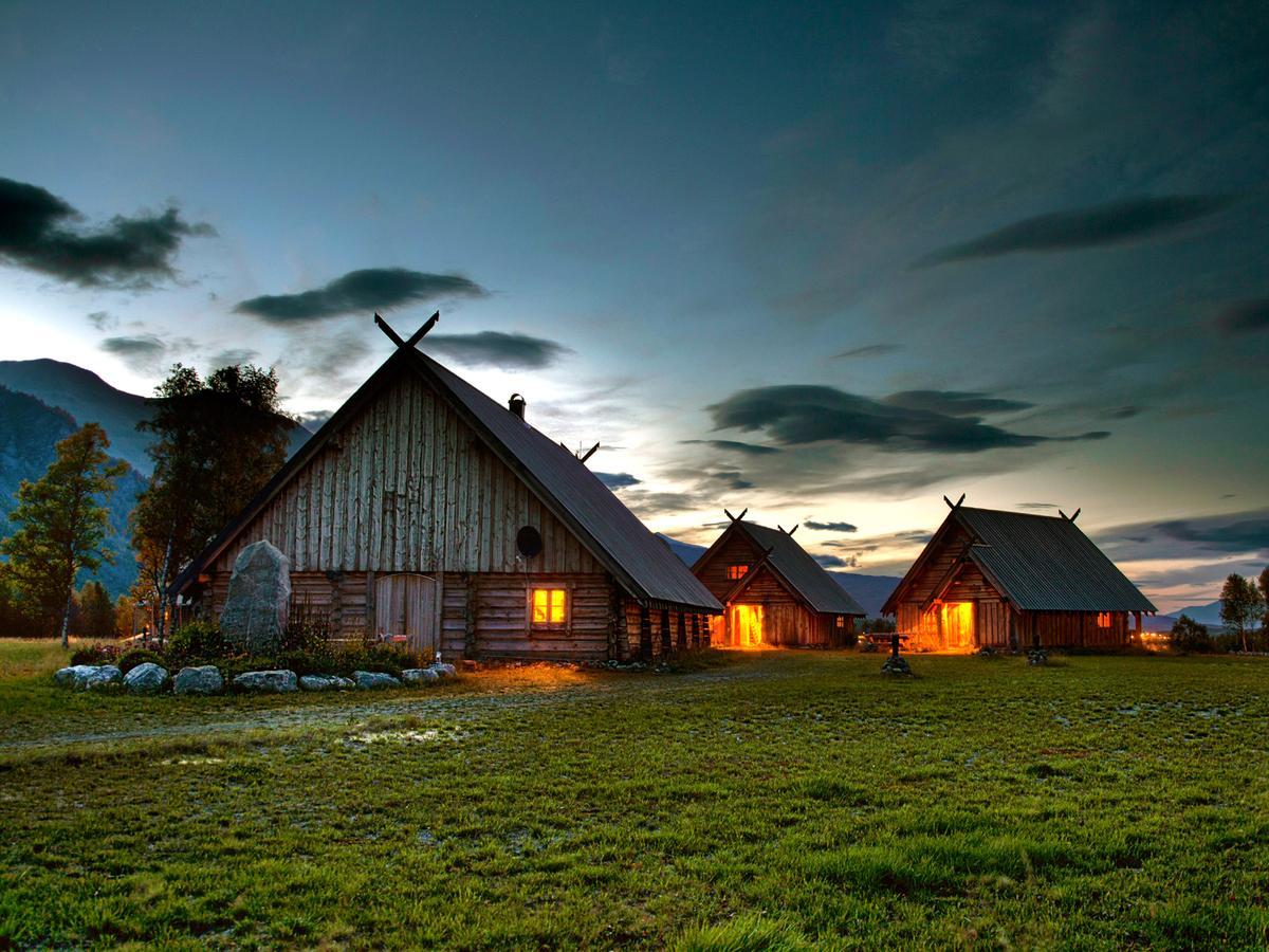 Kvalvik Viking Cabins - Mit Fablab - Solvik别墅 外观 照片